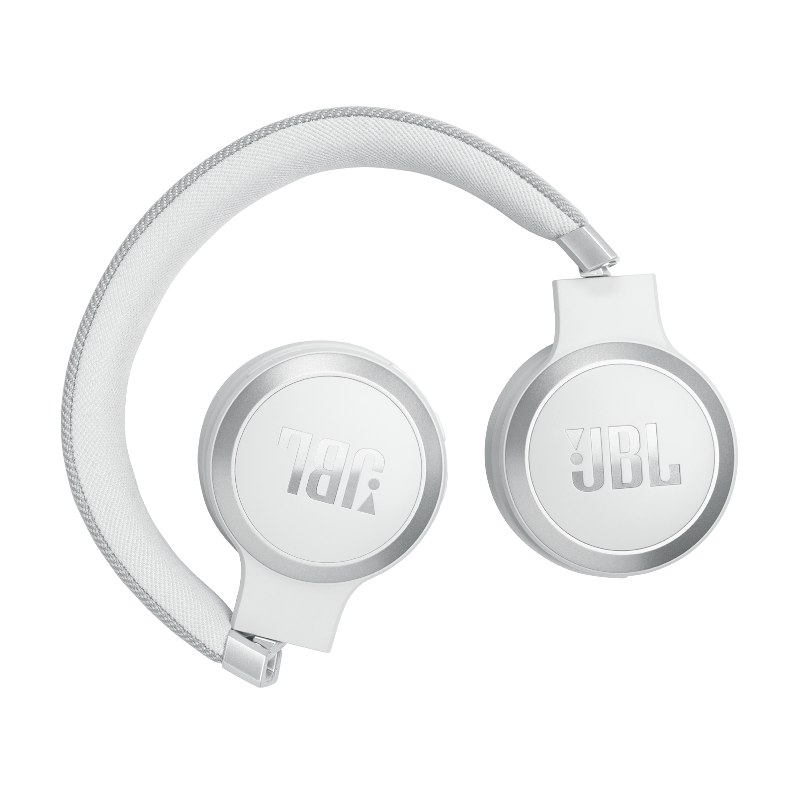 JBL Live 670NC - White - Wireless On-Ear Headphones with True Adaptive Noise Cancelling - Detailshot 4